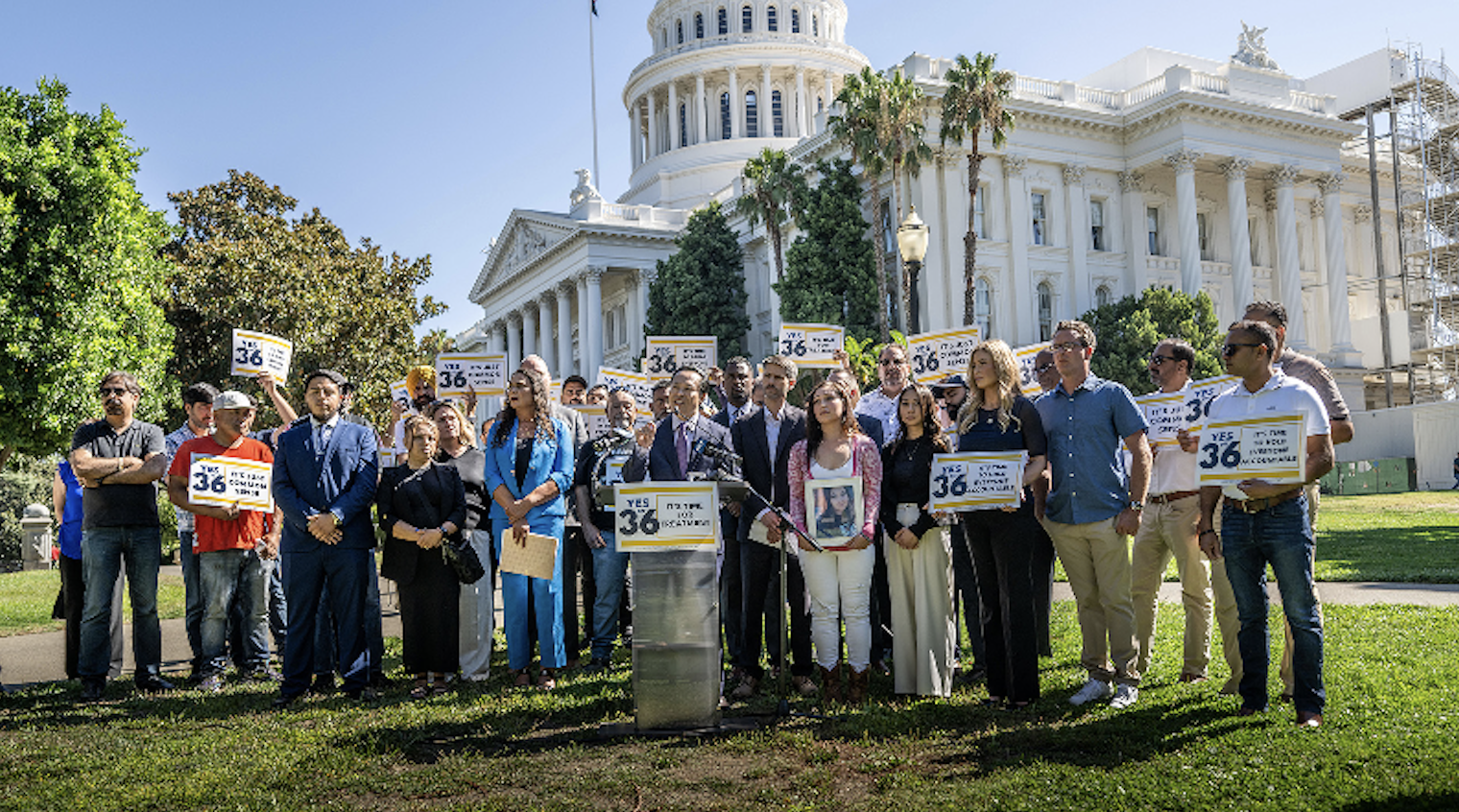 Yes on prop 36 proposition 36 treatment now retail theft prop 47 reform proposition 47 reform prop 36