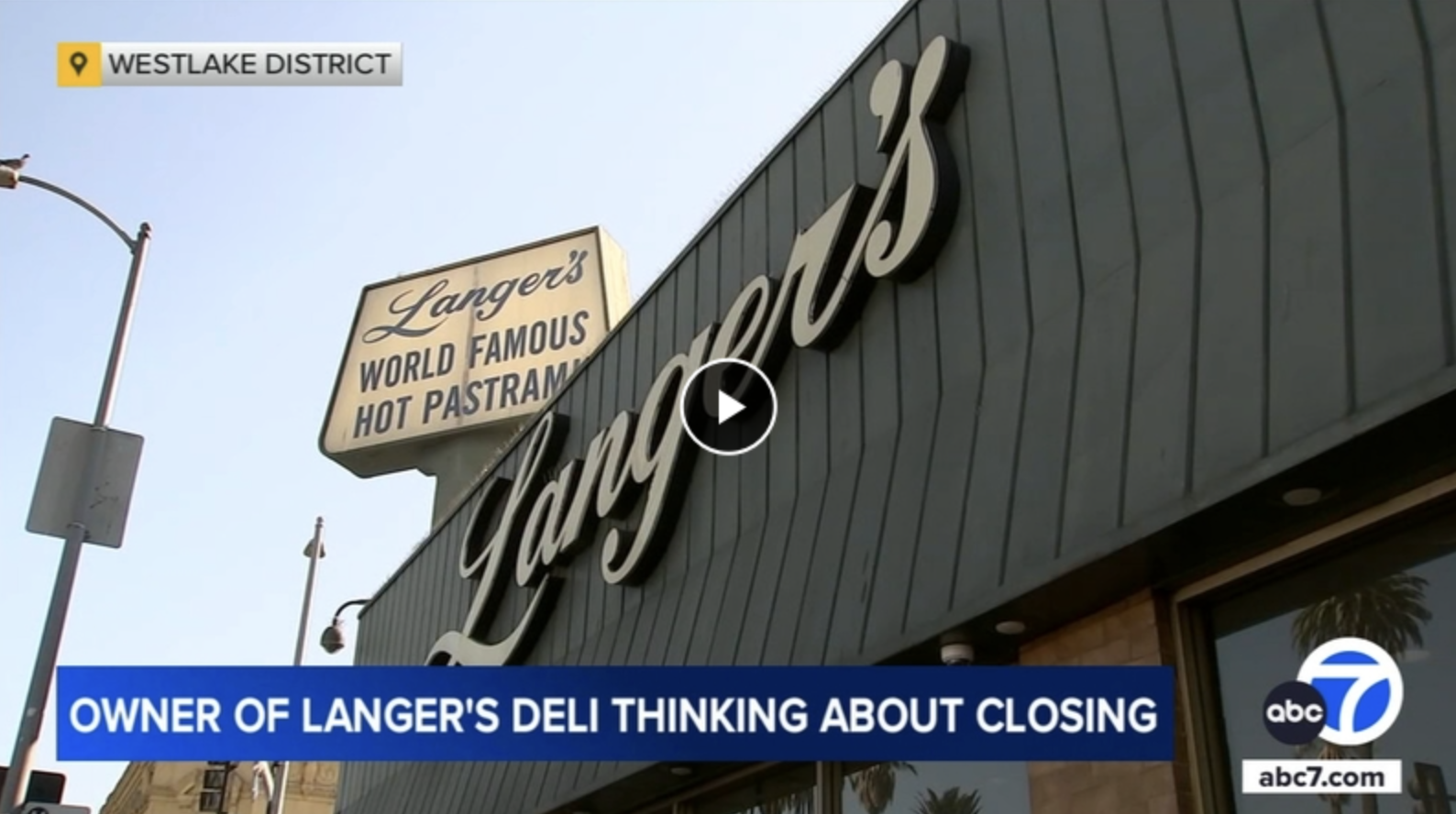 langers deli closing prop 47 reform prop 36 langers deli la closing abc 7 retail theft langers deli prop 36